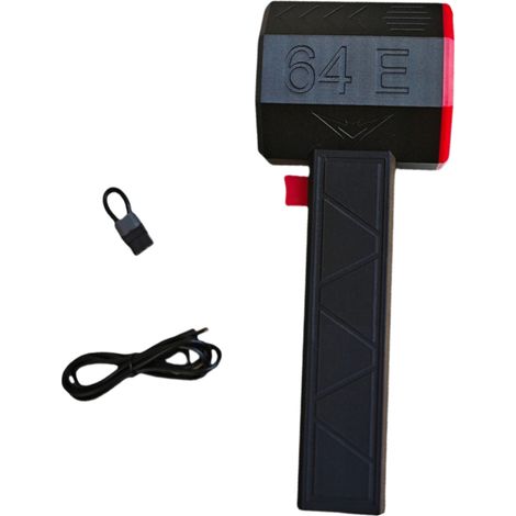 Ventilador de chorro portátil de 1400 g de alto empuje, potente ventilador con motor sin escobillas de 64 mm, ventilador turbo de conducto de alta potencia, herramienta de limpieza de teclado