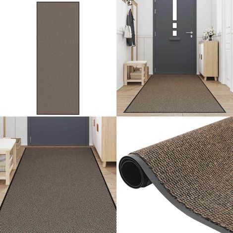 vidaXL Fußmatte Braun 115x300 cm (1/5)