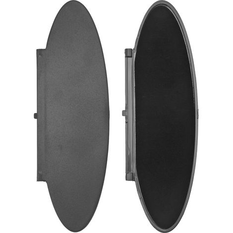 Eosnow 2 Stück Sonnenblende Spiegelabdeckung 99670142102 Sonnenblende Deckel Abdeckung Ersatz für Boxster Cayman 986 987