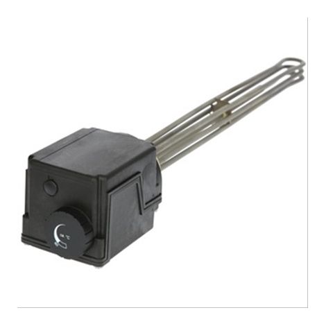 Résistance pour ballon sanitaire 4,5kw 230/400v 1''1/2 réglable 5/80°C L = 400mm
