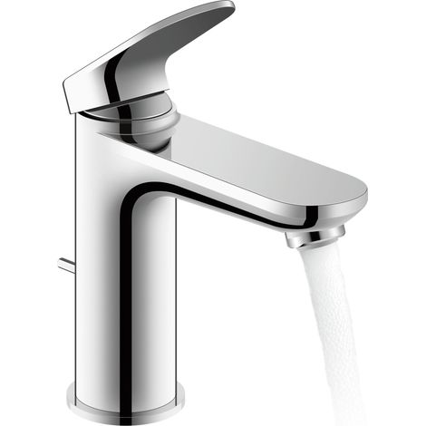Duravit Wave - Miscelatore da lavabo, con sistema di scarico, cromo WA1020001010 (1/3)