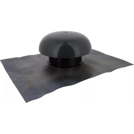 Caperuza de ventilación simple de pizarra Ø125 mm NICOLL - CD12