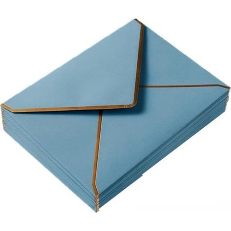 50 Mini Buste Eleganti buste di carta (13,5 x 18,5 cm), perfette per inviti di matrimonio, biglietti di compleanno, annunci di laurea e occasioni speciali. (1/5)