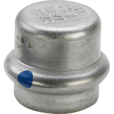 Viega Tapa Sanpress Inox LF, d 15mm Acero inoxidable Modelo 2356LF, 666811