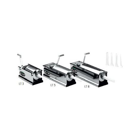 Insaccatrice per salumi inox lt.8 palumbo doppia velocita' made in italy - Salone (1/2)