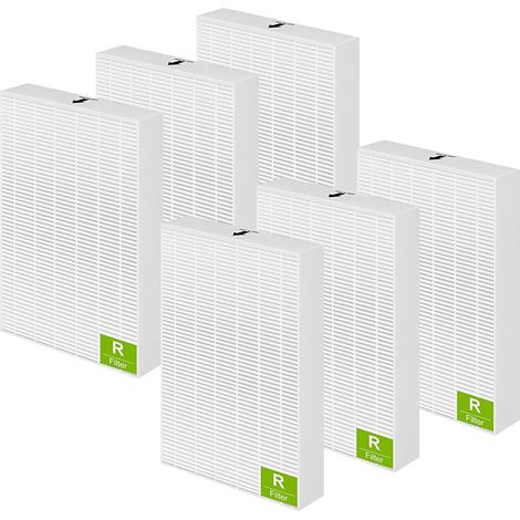 Lntyq Filtre HEPA de remplacement HPA300 R pour purificateurs d'air Honeywell série HPA300 HPA300, HPA300VP, HPA304, HPA3300, HPA5300 et HPA8350, remplace HRF-R3 (6 HEPA) (1/5)