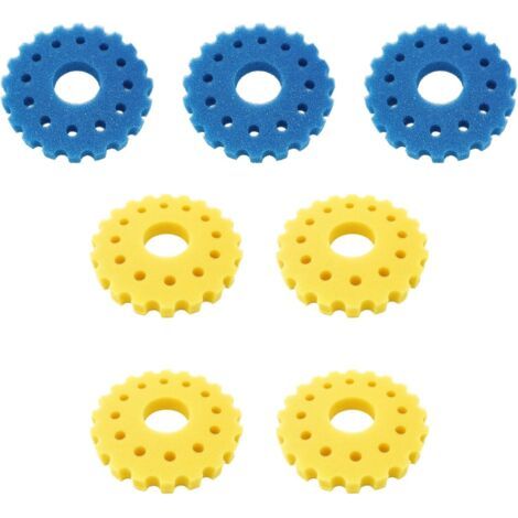 Lot de 7 éponges filtrantes CPF/CPA 30000 compatibles avec filtre de bassin SunSun, éponge filtrante haute efficacité, éponge biochimique facile à remplacer (1/4)