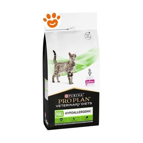 Purina Cat Pro Plan Veterinary Diets HA Hypoallergenic - Sacco 1,3 Kg - Cibo Secco Gatti