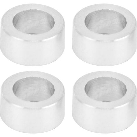 Rondelle d'écartement cylindrique en alliage d'aluminium, entretoise de support, accessoires, diamètre extérieur 6 mm, longueur 3 mm (1/5)
