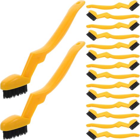 30pièces Lot de Brosses Nylon pour Nettoyage de Recoins Tuyaux et Interstices de Cuisine et Salle de Bain avec Manche Confortable (1/5)