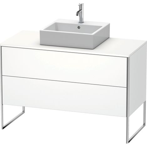 Lavabo consola Duravit XSquare, apoyado en el suelo, 2 (1/3)