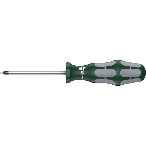 Tournevis pour vis à empreinte carrée, 1 x 80 mm, Noir/vert (1/5)