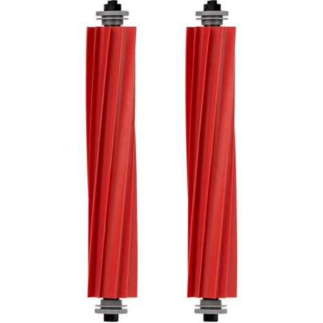 (2 pieces) Roller brushes compatible with T7S/T7S PLUS/G20/G10/G10S/G10S PROG10S PURES7 S7MAX S70 S75 S8/S7 MAXV ULTRAT8 Q7+ Q7 MAX+ robot vacuum cleaners (1/5)