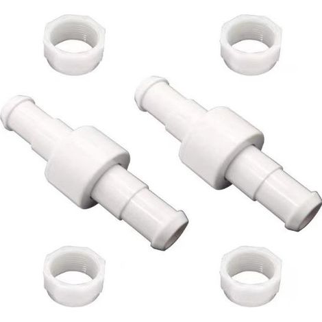 D20 Lot de 3 Raccords Rotatifs pour Tuyau D\\'arrosage avec 4 Embouts D15 Compatibles avec Zodiac Polaris 180 280 380 Robot Nettoyeur Piscine (1/5)