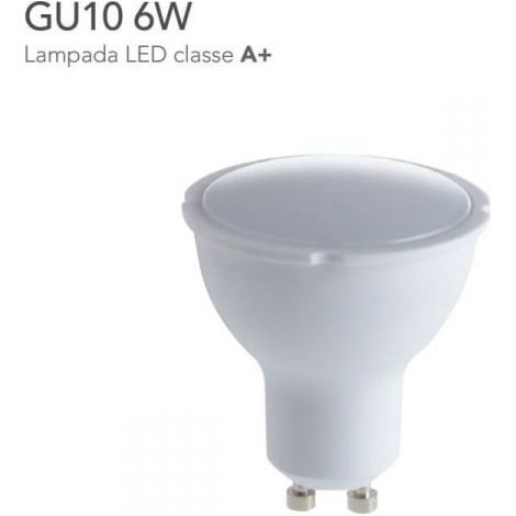 Lampadina Faretto LED GU10 6W Luce Fredda 6500k 480LM KLASSIC-GU10-6F