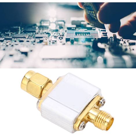 Filtre passe-bande à ondes acoustiques de surface de 446 MHz, bande passante à 1 dB, 6 MHz (1/5)