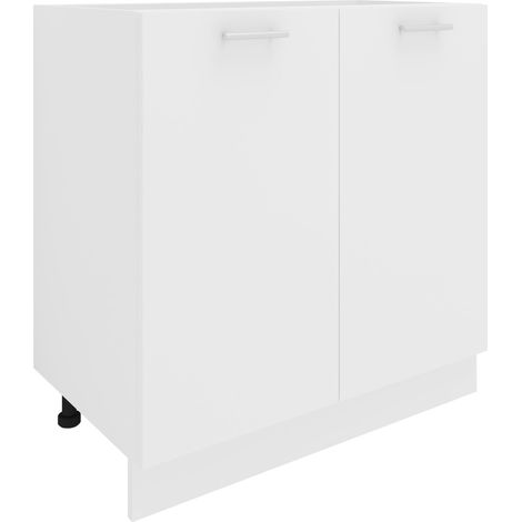 Armadio da cucina W 80 cm Armadio inferiore Esilo 82x80x46 - VCM