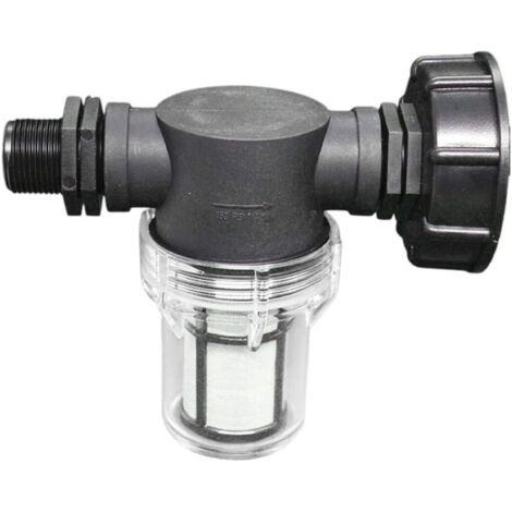 Connecteur de fût IBC Connecteur de tuyau PE S606 paires Filtre à filetage interne 6 points + paire de filetage externe 6 points (1/5)