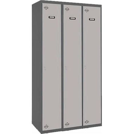 Taquilla 1800x900x500 SIMONLOCKER PROFESIONAL SINGLE 3/3 300 (900) AN/GR marca SIMONRACK