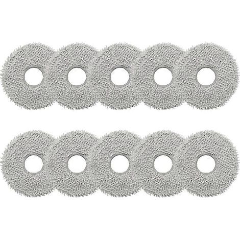 Lot de 10 lingettes de rechange pour balai serpillière Ecovacs Deebot X2 / X2 Pro/DEX86 (1/5)