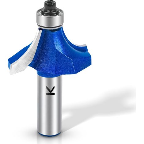 Radius 15mm Router Bit with 12mm Shank Tungsten Carbide Router Bits Woodworking Edge Router Bit (1/5)