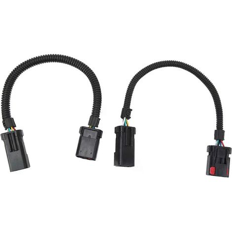 Faisceau de câblage pour feux arrière gauche et droit (2 pièces) avec connecteur de lampe 55077346AA, remplacement pour Dodge 1500, 2500 et 3500 (1/5)