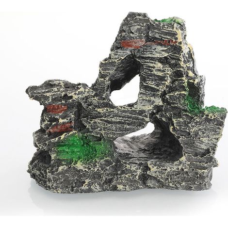 1 décoration d'aquarium, en résine, dimensions variées, idéal pour aquarium et bassin à poissons (1/5)