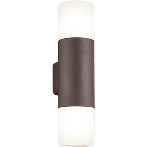 Lámpara de fachada Hoosic Trio 222260224 de cobre, lámpara de pared exterior