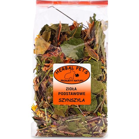 Miscela di erbe base per cincillà, 100 g, integratore alimentare naturale. (1/2)