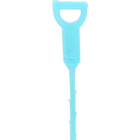 Desatascador de desagües de 51 cm,6 piezas,Desatascador de desagües y removedor de pelo,Removedor de pelo para desagües (1/5)