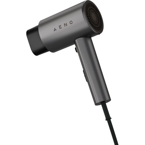 Secador de pelo Aeno HD2 de 2000 W, 3 modos, aire frío, ionización, color gris. (1/4)