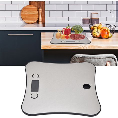 Digitale Lebensmittelwaagen und Küchenwaagen werden zum Backen, Kochen, Abnehmen und vielem mehr verwendet und ermöglichen es Ihnen, durch Messen und Wiegen perfekte Rezepte zu kreieren. (1/5)