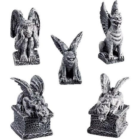 Gargoyles Set Of 5 Réf. 52124