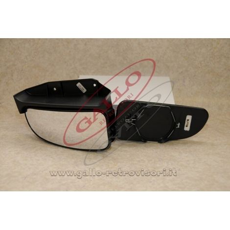 Vetro specchietto esterno lato sx compatibile con citroen jumper inferiore dal 1
