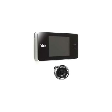 SPIONCINO ELETTRONICO YALE STANDARD ARGENTO  finitura argento (4505001432006011)    YALE