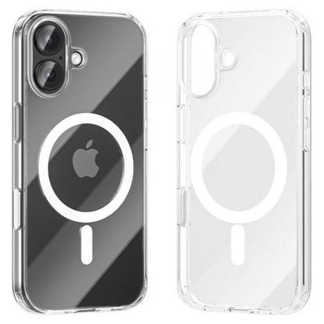 Funda Dura con Magsafe Vention Concise Impact KVBTCB-10/ Compatible con iPhone 17/ Transparente