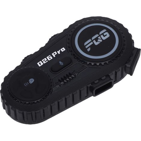 Casque Bluetooth pour Moto, Casque Bluetooth RGB Étanche IPX6 avec Réduction du Bruit et Intercom Bidirectionnel, pour la Conduite en Plein Air, Les Trajets Quotidiens (1/5)