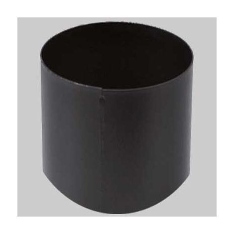 RACCORDO PER STUFE NERO OPACO FF  Ø 120     MADE IN ITALY