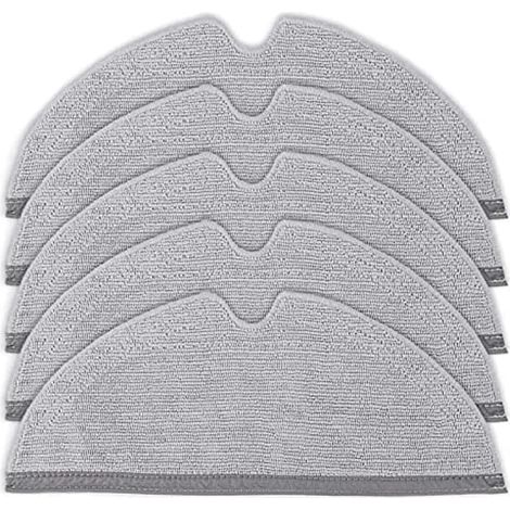 KLVGTIFS PU - Lot de 5 lingettes de nettoyage « couverture intégrale » pour Xiaomi Roborock s5 s6 MaxV, Q7