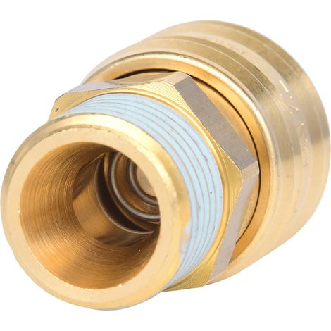 Connettore in ottone con filettatura esterna, G1/2 AG KS T (1/4)