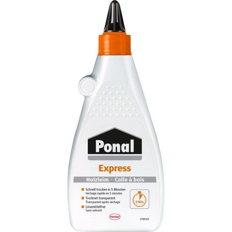 Cola para madera Ponal Express, Modelo : Caja de 550 g, Tipo PN10X