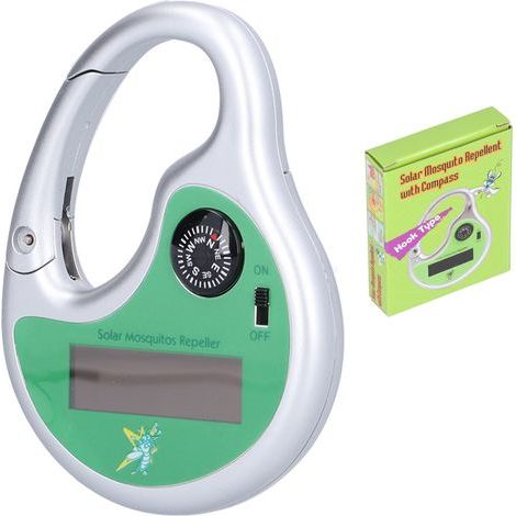 Répulsif Anti-Moustiques Solaire avec Boussole pour Camping et Randonnée (1/5)