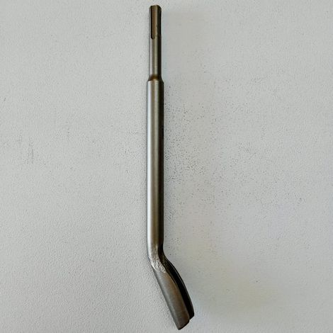 Benman scalpello punta a sgorbia da 22mm per tassellatore sds-plus- lunghezza 250mm (1/5)