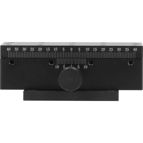 Plateforme de réglage manuelle réglable en X, axes coulissants, outils de quincaillerie 40 x 90 mm HG-A90 (1/5)