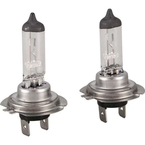 Lot de 2 ampoules phare H7 55W 12V pour auto Crezuo (1/4)