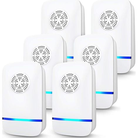 Pack Ultrasonic Pest Repeller, Indoor Ultrasonic Mosquito Repellent, Anti Rat/Cockroach/Rodent/Ant/Spider/Insect Device MUMU (1/4)