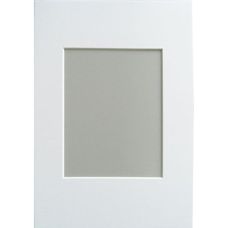 Cadre photo passe-partout 29,7 x 42 cm, format photo 20 x 30 cm, blanc polaire (1/5)