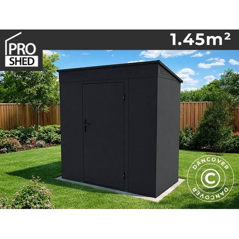 Casetta da giardino, armadio metallico 1,67x0,87x1,75m, 1,45m2, ProShed®, Antracite (1/2)