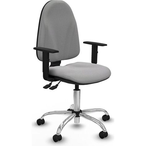 Piqueras y Crespo Algarra AS Chaise de Bureau Gris Clair (1/3)