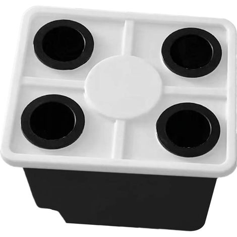 Cubo Hidropnico Para Macetas Couleur Negro Con Tapa De 4 Or (1/5)